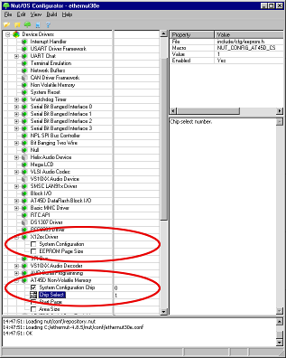 Configure Ethernut 3.1 Rev-D