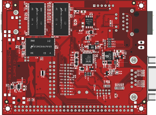 Ethernut 5.0 Rev-F Bottom View