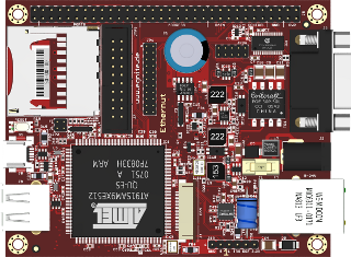Ethernut 5.0 Rev-F Top View