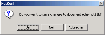 Save Configuration