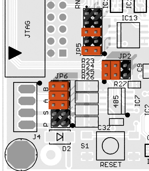 Ethernut 2.1 RS485 Jumper 2